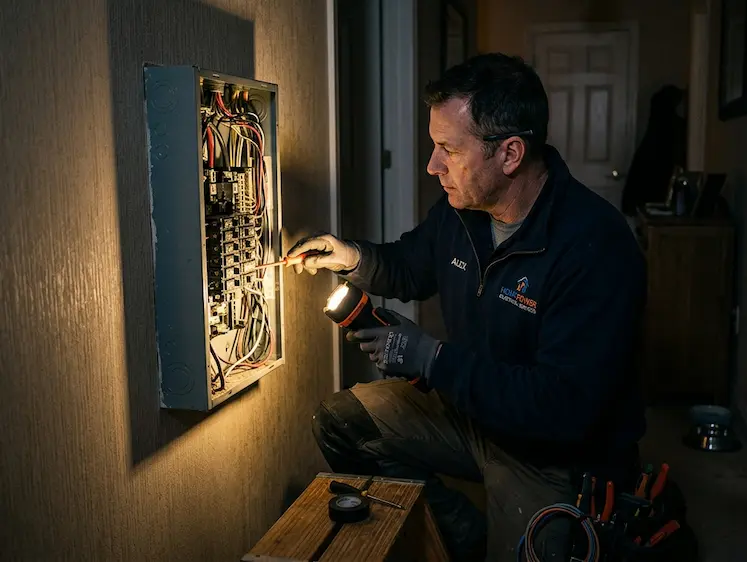 Local tradesperson attending an emergency call-out in Romford